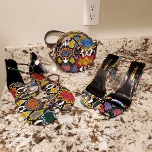 Multi color 3 piece Set